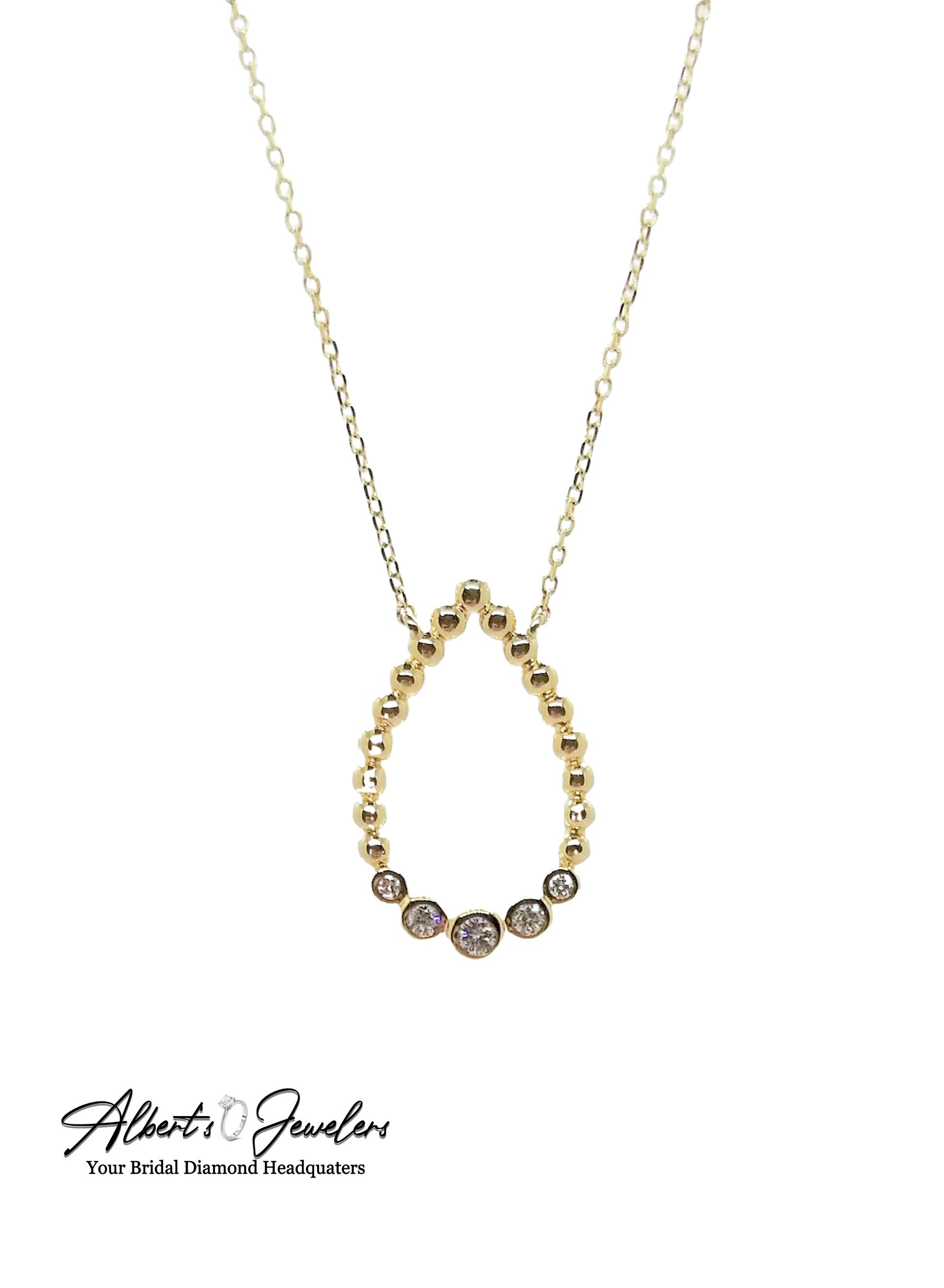 Chain with attached pendant discount